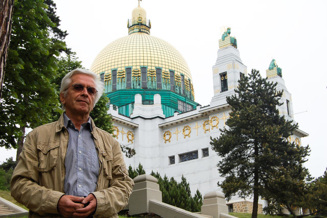Hartnäckig: Gerhard Hadinger kämpft für einen strengeren Denkmalschutz beim Otto-Wagner-Spital. | Foto: Daniel Melcher