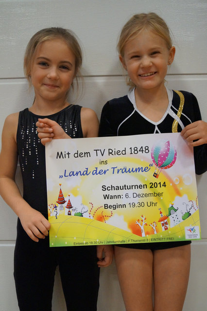 Die Kinder des Rieder Turnvereins zeigen beim Schauturnen ihr Können. | Foto: TV Ried
