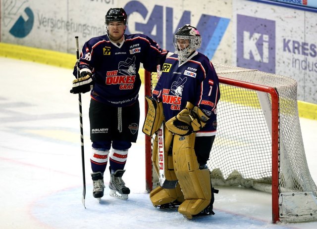 PAvel Scepka und Florian Zeugswetter hatten das Nachsehen gegen Trencin Foto: GEPA-pictures