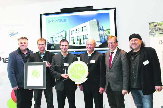 Gütesiegel: Eberhard Schrempf, Stefan, Florian und Gerfried Hampel, Christian Buchmann und Luis Siegl (v. l.). | Foto: Foto: Verderber