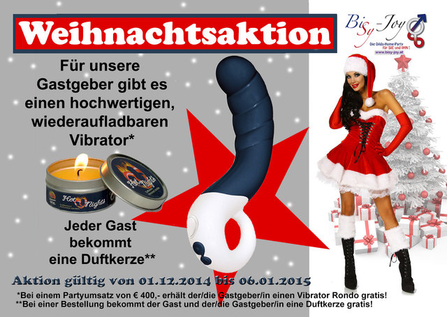 Dildo Party BiSy-Joy ....... Weihnachtsaktion