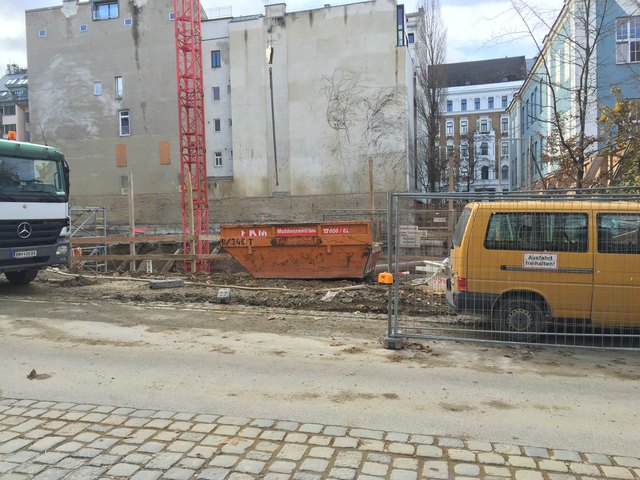 In der Graf-Starhemberg-Gasse ist noch bis 2016 Baustelle. | Foto: Foto: Wolf
