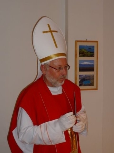 Werner Feltrini als Nikolaus