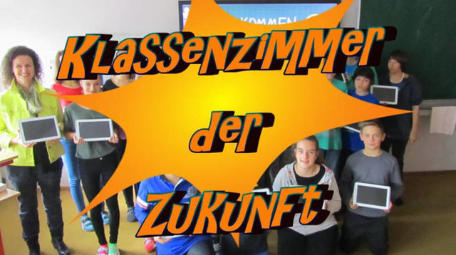 Ausschnitt aus dem Videofilm "Klassenzimmer der Zukunft"