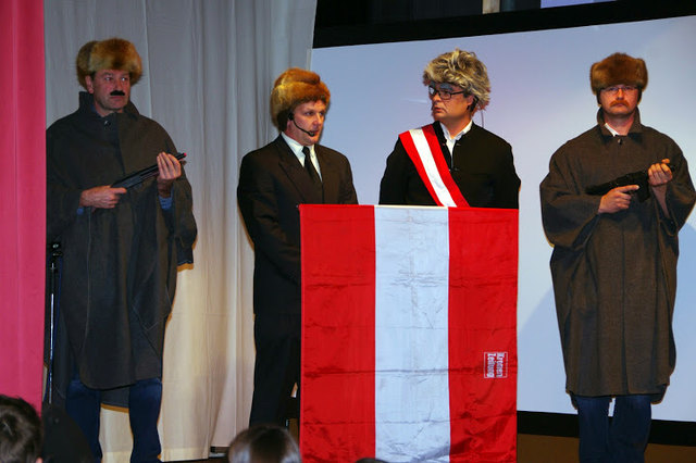 Eröffnung mit Vladimir Putin und Heinz Fischer