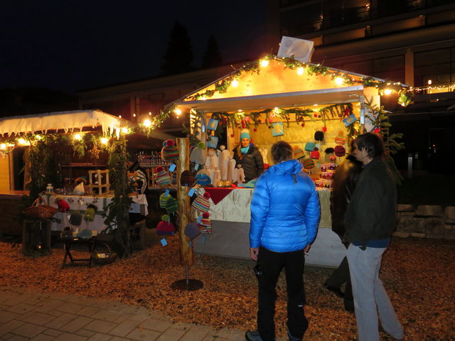 nette Hütten laden ein zu schmöckern