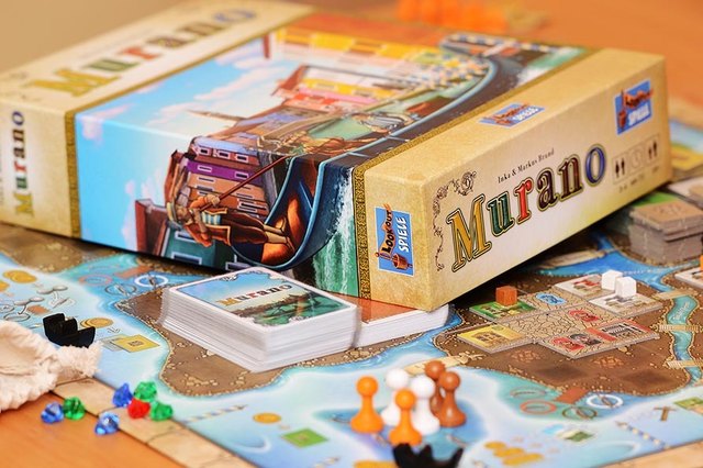 MURANO - das neue Werk von Inka und Markus Brand im Verlag Lookout-Spiele