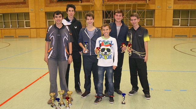 Oliver Kolbert, Bernhard Baumgartner, Markus Baumgartner, Julian Kolbert, Marcel Lebenbauer und Matthias Riedler. | Foto: privat