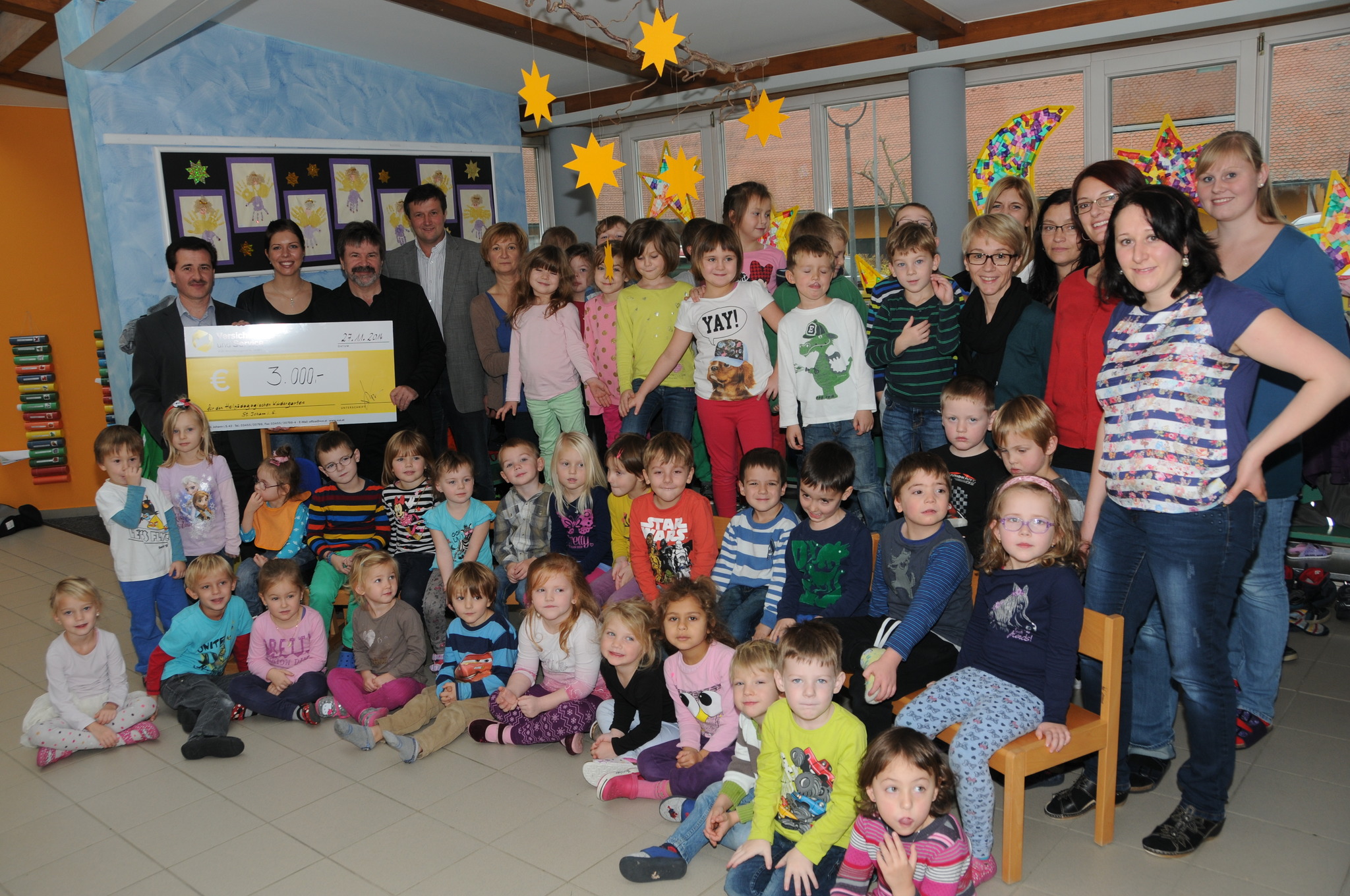 Unterstützung für den Heilpädagogischen Kindergarten St. Johann im