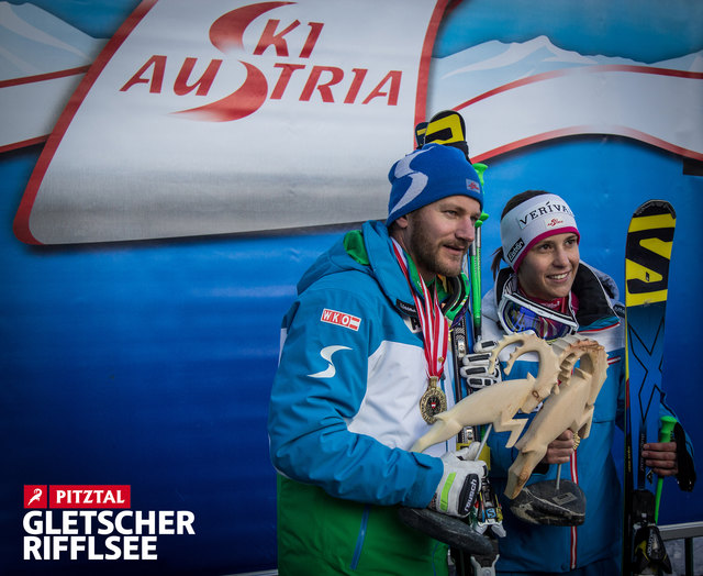 Thomas Zangerl und Katrin Ofner gewinnen die internationalen Österreichischen Meisterschaften im Skicross. | Foto: Foto: TVB Pitztal