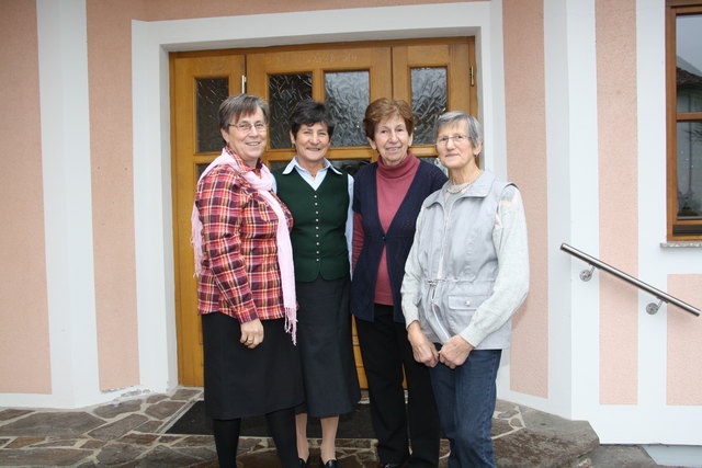 Die guten Seelen vom Seniorenclub: Elisabeth Schöpf, Resi Gartler, Anni Gödl und Elfriede Krauser (nicht im Bild: Resi Baumhakl)