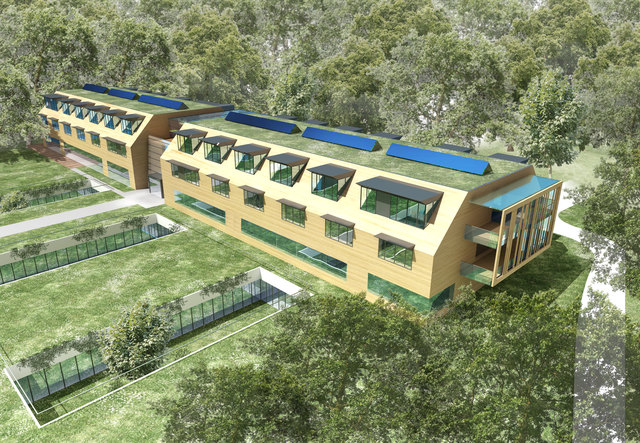 pro mente plant eine Anlage mit 80 Betten auf dem Gelände des ehemaligen Josef-Afritsch-Heimes. | Foto: skyline architekten ZT GmbH