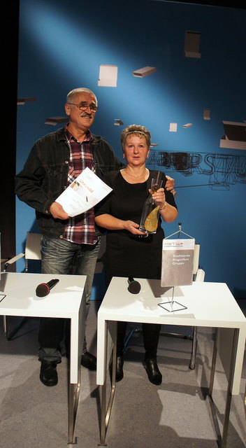 Auch Siggi´s Gattin ist sehr stolz auf ihren Mann.