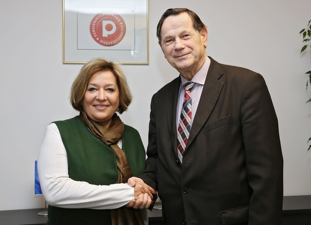 Karin Renner, Hannes Bauer | Foto: SPÖ-NÖ-Klub