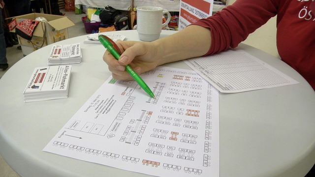 Standplatz reservieren für den nächsten Flohmarkt