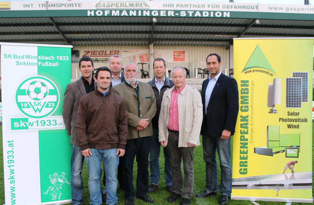 V.l.n.r.: Stefan Hochreiter, Florian Gergely, Andreas Pichler, Walter Zahn, Harald Beutl, Christian Ortner, Bgm. Erwin Stürzlinger. | Foto: SKW
