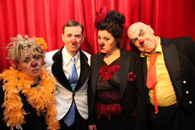 Wiens einzigartige Clowntruppe Donna, Helfgott, Fanny und Ferdinand sind auf der Suche nach einer neuen Spielstätte. | Foto: Bajer
