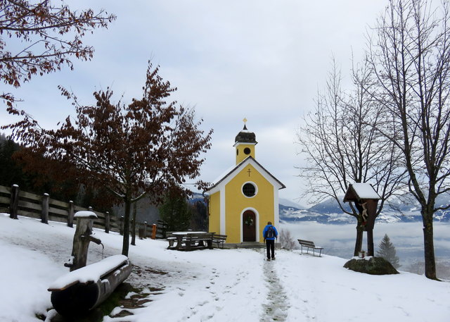 so schön  auf 1130 m liegt das Reiter Kirchl