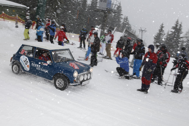 Auch die finnische Rallye-Ikone Rauno Aaltonen fühlt sich bei der Ennstal-Classic pudelwohl. | Foto: KK