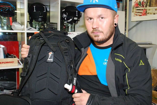 Ein Rucksack mit Protektoren sei für Kinder empfehlenswert, so Mrkonjic