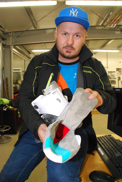 Der Innenschuh sollte bequem sein