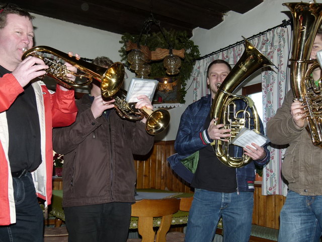 Die Kripperl-Musi Weihnachten 2014 beim Prenn in der Stube.