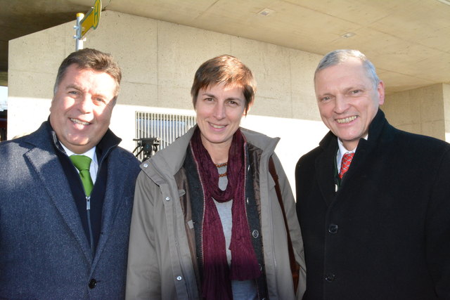 Hans Mayr, Astrid Rössler und Josef Schöchl