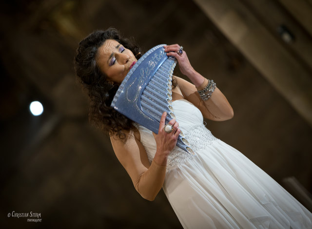 Daniela de Santos mit ihrer Celestina