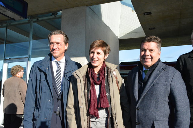 Leonhard Schlitter, Astrid Rössler und Hans Mayr