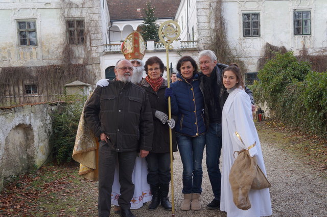 Adventliches Ambiente im Schloss Katzenberg Ried