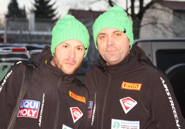 Von links: Hannes Gründlinger, Johannes Keferböck.