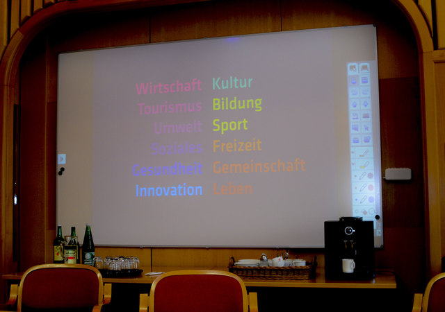 Farblich werden die alle Bereiche der Stadt Weiz in das neue Gesamtkonzept integriert.