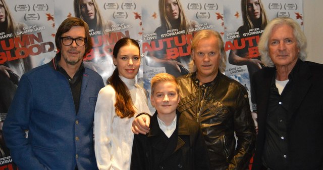 Johannes Köck, Leiter Cine Tirol, Nelly Gschwandtner, Maximilian Harnisch, Regisseur Markus Blunder und Produzent Günther Aloys (v. l.). | Foto: Cine Tirol