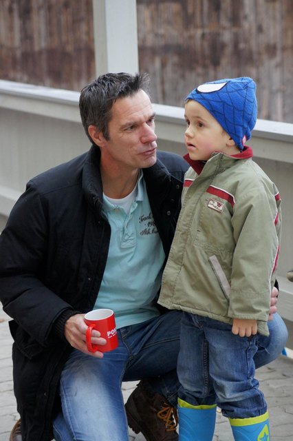 Papa Richard und Mittelfeldmotor Salomon VERHAAR! | Foto: Ursula ERLACHER