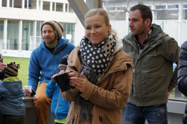 Tom PERTILLER, Papa von Jakob, Karin HOFBAUER, Mama von Noah und Ben, sowieTrainergattin und Papa von Fabian und Julian HELMINGER! | Foto: Ursula ERLACHER