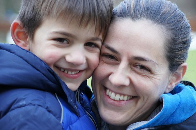 Fabio (der Älteste der Süß-Brother's) mit Mama Cordula! | Foto: Ursula ERLACHER