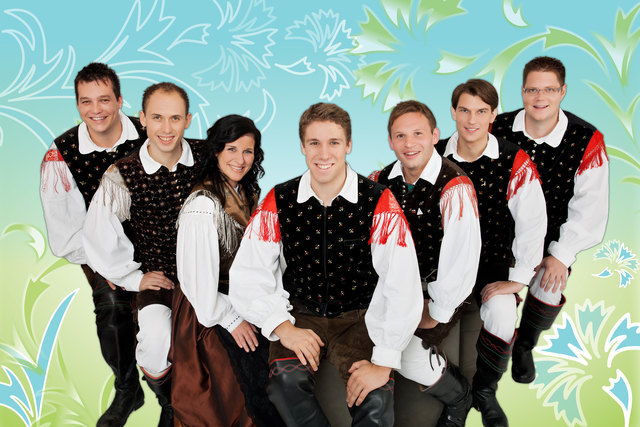 Saso Avsenik mit seinen Oberkrainern