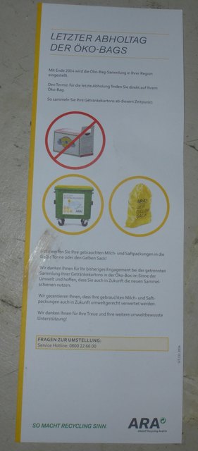 Rückseite des Flyers