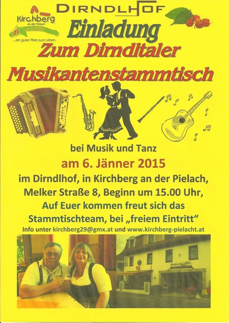 Stammtischeinladung