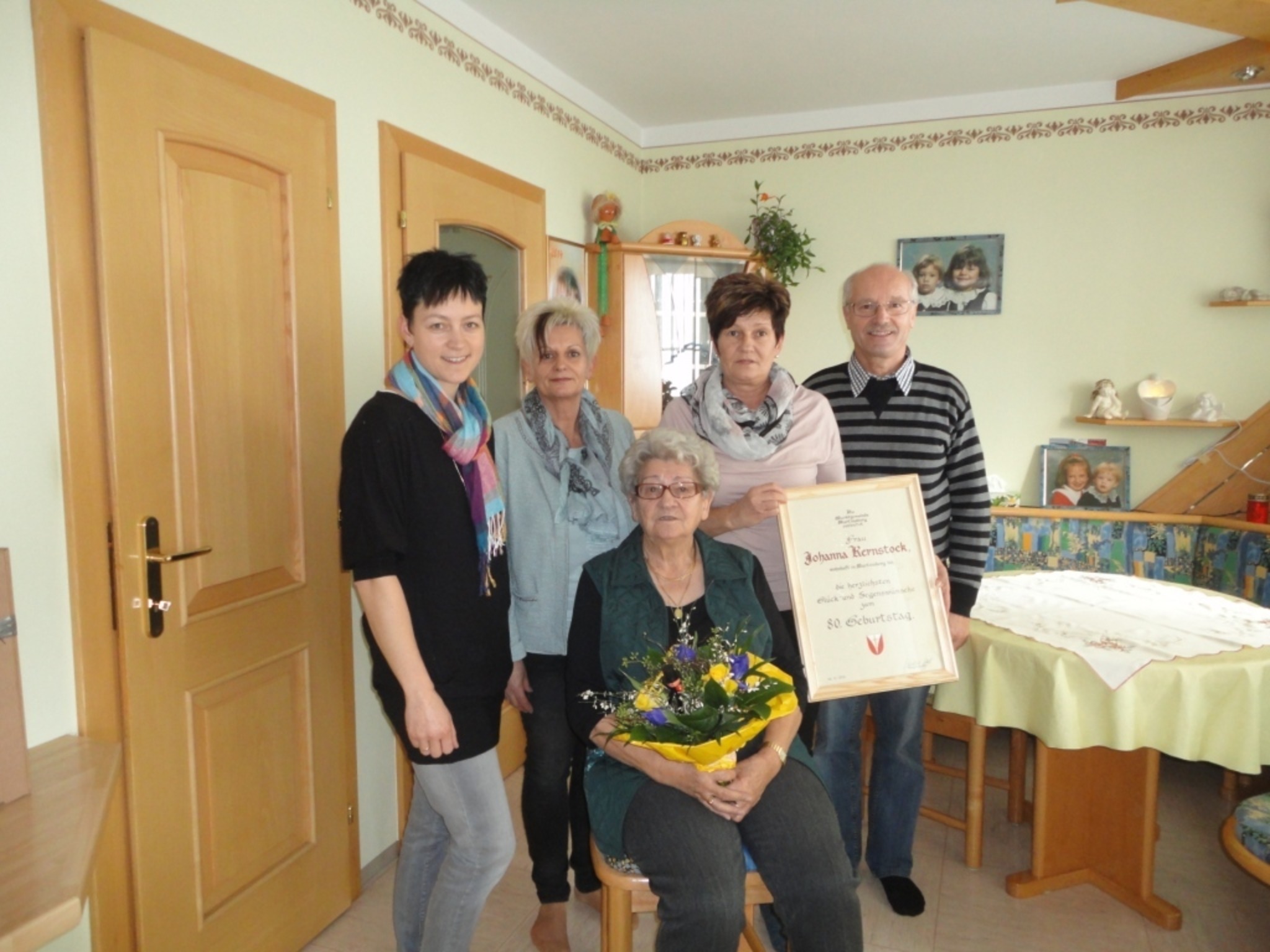 Johanna Kernstock Feierte 80er Zwettl