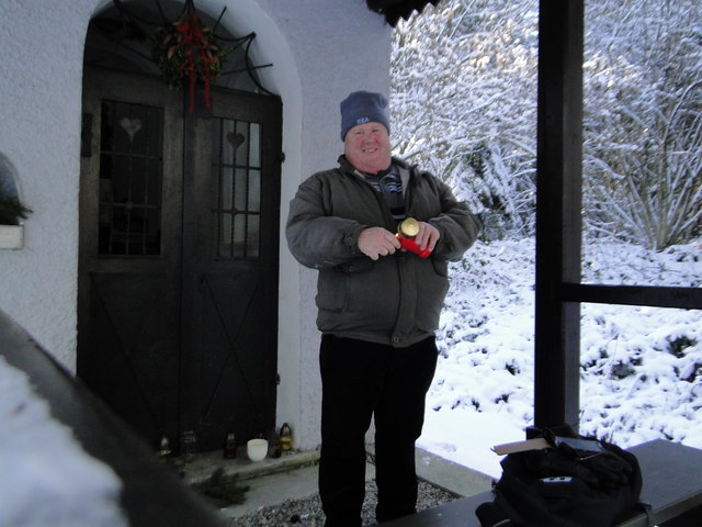 A Kerzerl anzünden muaß sein