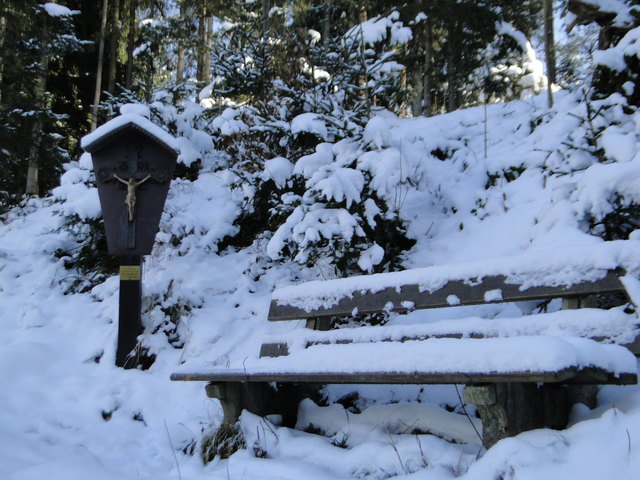 Das zweite Kreuz den Heimkehrern gewidmet