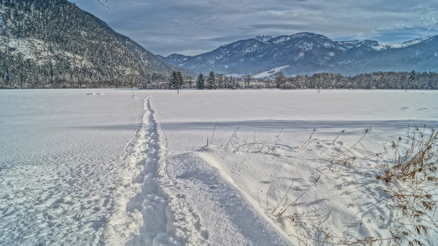 Schneeschuhwandern im Hagertal - Landschaftsschutzgebiet Hefferthorn, Fellhorn, Sonnenberg (Kössen/Kirchdorf)