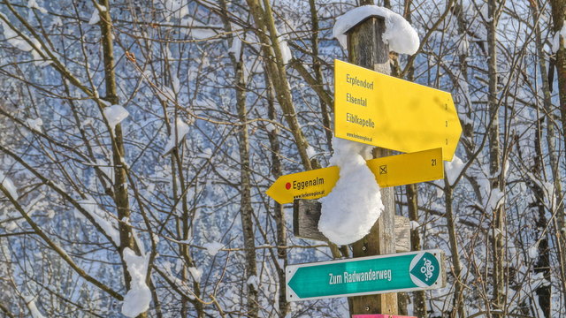 Schneeschuhwandern im Hagertal - Landschaftsschutzgebiet Hefferthorn, Fellhorn, Sonnenberg (Kössen/Kirchdorf)