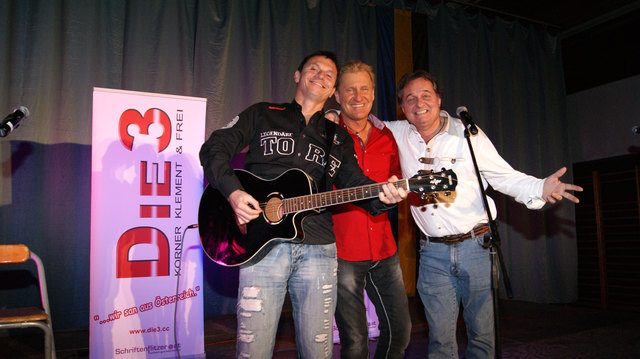 Michael Korner, Alexander Klement und Herbert Frei sind "Die 3".