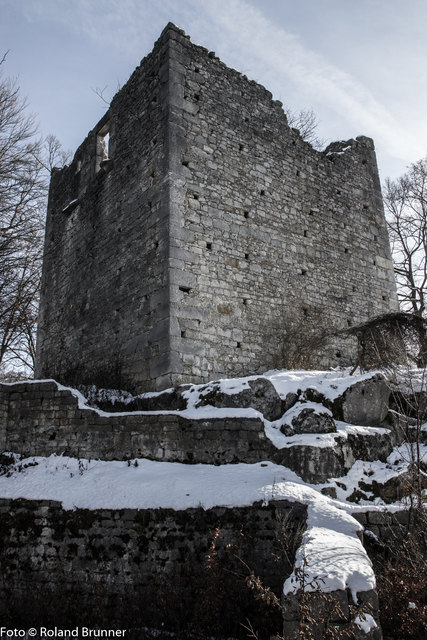 Turm von Burg Wildon.