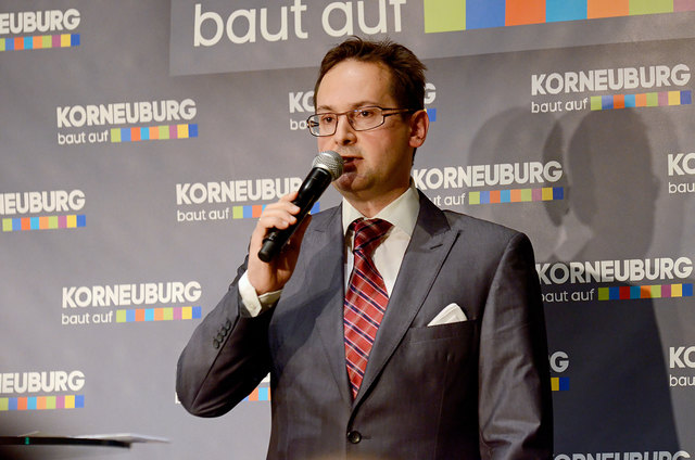 Stadtrat Andreas Minnich (Neujahrsempfang der Korneuburger Wirtschaft)