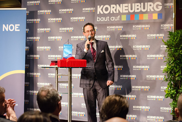Stadtrat Andreas Minnich (Neujahrsempfang der Korneuburger Wirtschaft)