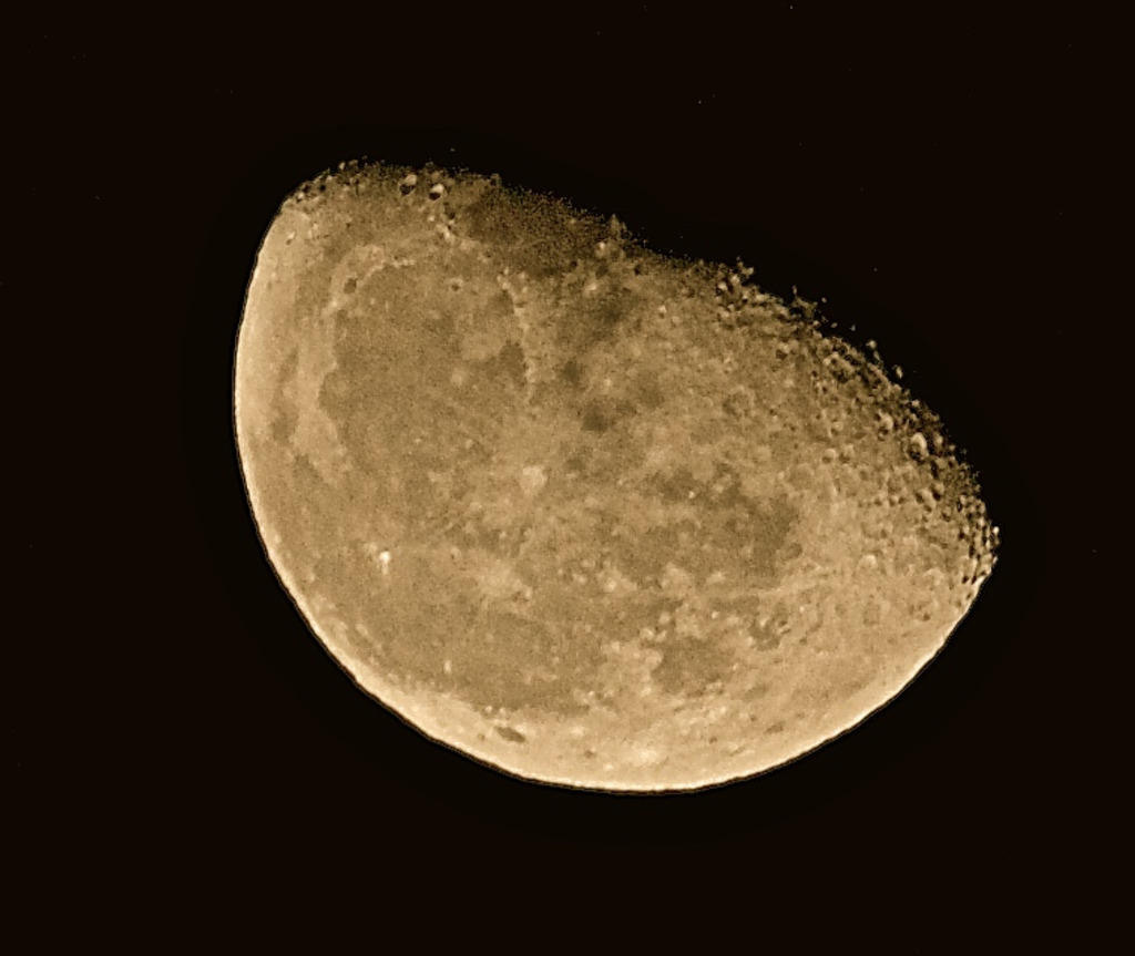 Abnehmender Mond Weiz