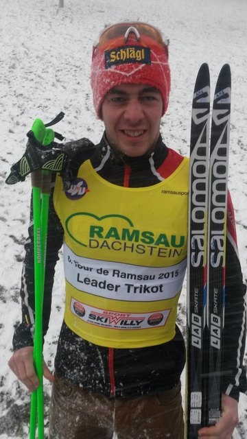 Sebastian Stadlbauer gewann den Sprint Prolog der "Tour de Ramsau". | Foto: Foto: Josef Stadlbauer